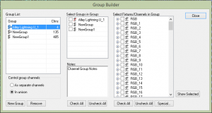 Capture 10 Group Builder