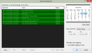 EventScheduler