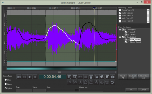 Record DMX Envelope Editor